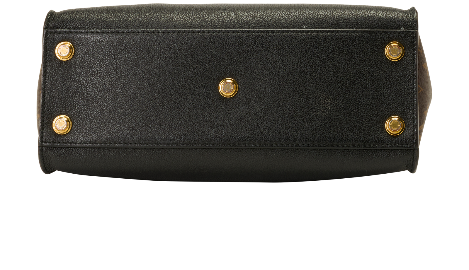 On My Side, &pound;1,800, Handbags, Black/Brown, Canvas/Leather, Top view